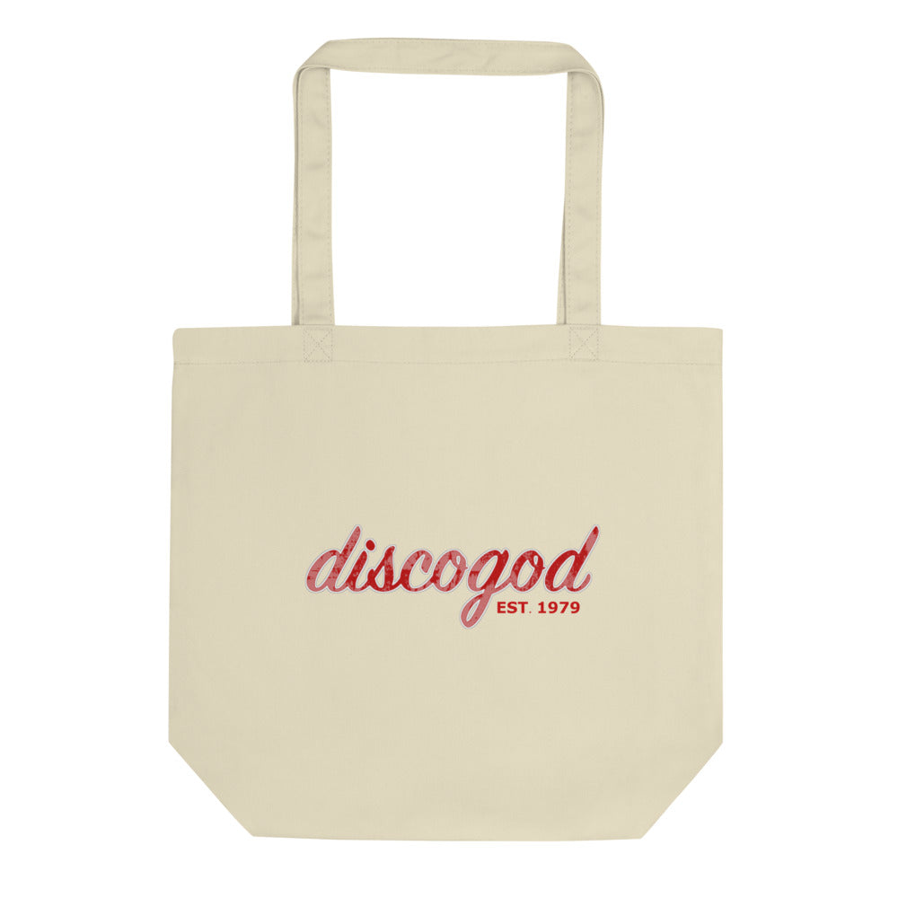 Disco God Eco Tote Bag