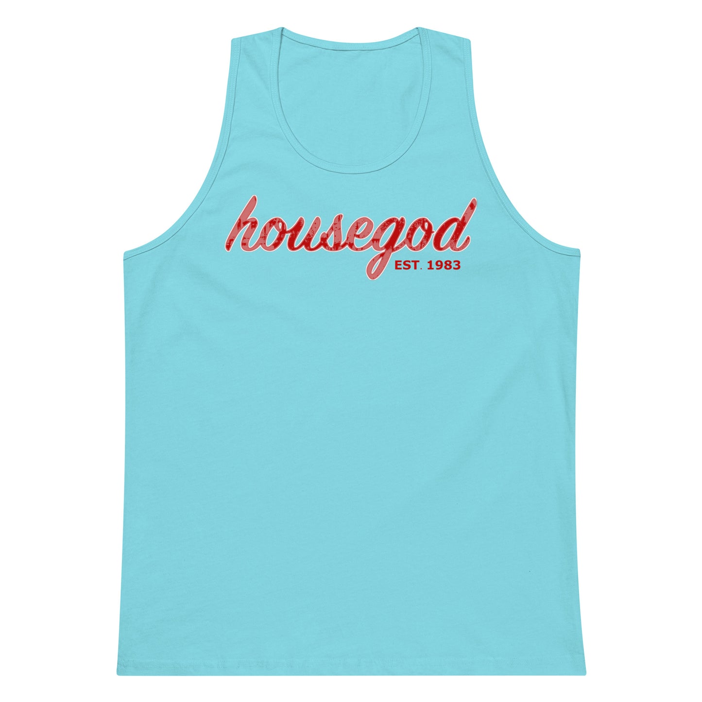 housegod men’s premium tank top