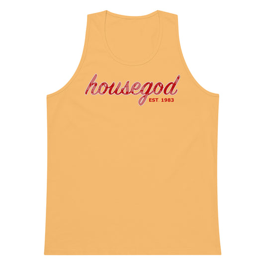 housegod men’s premium tank top