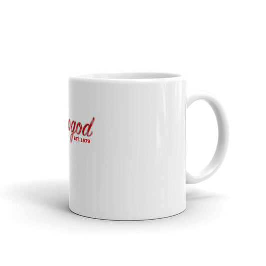 Disco God White Glossy Mug